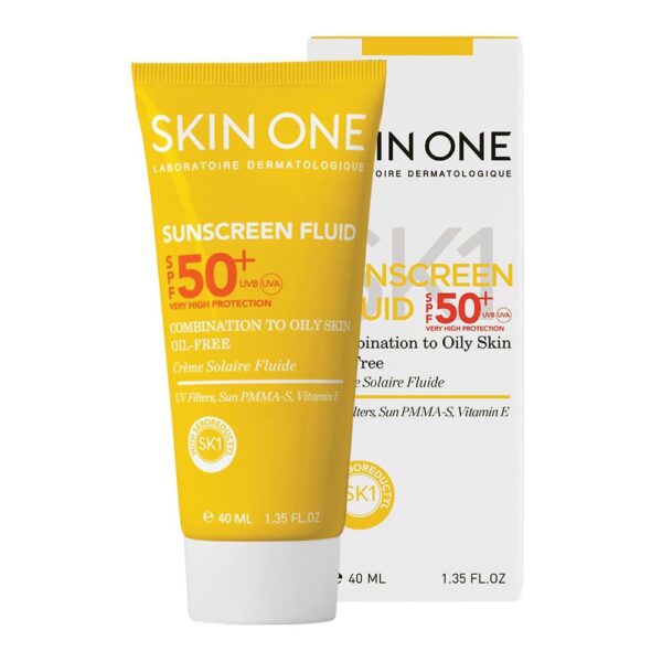 فلویید ضد آفتاب SPF50 پوست چرب اسکین وان 40 میلی لیتر